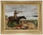 CARR Lyell E Duck Hunting On Horseback CARR Lyell E Duck Hunting On Horseback