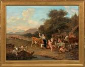 CARRE Michiel Landschaft Mit Allegorie Des Sommers CARRE Michiel Landschaft Mit Allegorie Des Sommers