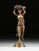 CARRIER-BELLEUSE Albert Ernest Fleeing Maiden Vendor CARRIER-BELLEUSE Albert Ernest Fleeing Maiden Vendor