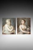 CARRIERA Rosalba Jeune Femme À La Pelisse CARRIERA Rosalba Jeune Femme À La Pelisse
