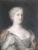 CARRIERA Rosalba Portrait Of The Electoral Princess Maria Amalia Of Bavaria CARRIERA Rosalba Portrait Of The Electoral Princess Maria Amalia Of Bavaria