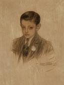 CASAS RAMON Retrato De Don Enrique Montes I Carbó CASAS RAMON Retrato De Don Enrique Montes I Carbó