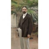 CASAS RAMON Retrato De Eduardo Nieto, El Marqués De Villamizar CASAS RAMON Retrato De Eduardo Nieto, El Marqués De Villamizar
