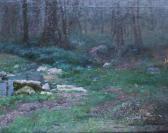 CASTEX-DÉGRANGE Adolphe L. Dégrange Le Ruisseau Dans Le Sous-bois CASTEX-DÉGRANGE Adolphe L. Dégrange Le Ruisseau Dans Le Sous-bois