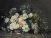 CASTEX-DÉGRANGE Adolphe L. Dégrange Nature Morte Au Bouquet De Fleurs CASTEX-DÉGRANGE Adolphe L. Dégrange Nature Morte Au Bouquet De Fleurs