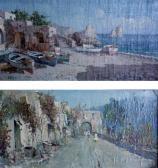 CATALUS A Italian Town Scene CATALUS A Italian Town Scene