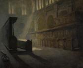 CATTANEO A. Interno Della Chiesa Di Corso Magenta, Brescia CATTANEO A. Interno Della Chiesa Di Corso Magenta, Brescia