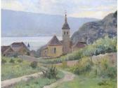 CAZET Louis M. Talloires Et Le Lac D’’annecy CAZET Louis M. Talloires Et Le Lac D’’annecy