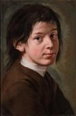 CERUTI IL PITOCCHETTO Giacomo Antonio A Boy In A Brown Jacket, Bust-length CERUTI IL PITOCCHETTO Giacomo Antonio A Boy In A Brown Jacket, Bust-length