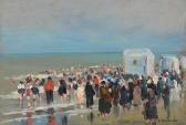 CHABANIAN Arsene Beach Scene With Figures CHABANIAN Arsene Beach Scene With Figures