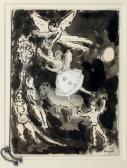 CHAGALL Marc La Danseuse CHAGALL Marc La Danseuse