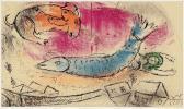 CHAGALL Marc Le Poisson Bleu CHAGALL Marc Le Poisson Bleu