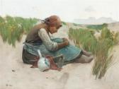 CHAMBERS George W. Girl In Field CHAMBERS George W. Girl In Field
