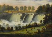 CHAMBERS Thomas American The Gennesee Falls At Rochester, N.y. CHAMBERS Thomas American The Gennesee Falls At Rochester, N.y.