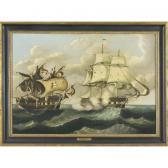 CHAMBERS Thomas Capture Of The H.b.m. Frigate Macedonia By The U.s. Frigate United States, October 25, 1812 CHAMBERS Thomas Capture Of The H.b.m. Frigate Macedonia By The U.s. Frigate United States, October 25, 1812