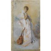 CHAPLIN Charles Josua A Lady With A Guitar CHAPLIN Charles Josua A Lady With A Guitar