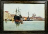 CHAPMAN Carlton Theodore Canal Della Giudecca CHAPMAN Carlton Theodore Canal Della Giudecca