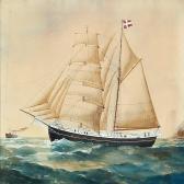 CHAPPELL OF POOLE Reuben Jason Of Svendborg, Capt. H. P. Hansen CHAPPELL OF POOLE Reuben Jason Of Svendborg, Capt. H. P. Hansen