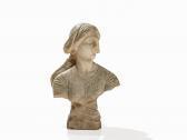 CHAPU Henri Michel Antoine Bust Of Jeanne D’’arc CHAPU Henri Michel Antoine Bust Of Jeanne D’’arc