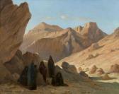 CHARDIN Paul Louis Léger La Halte, Palestine CHARDIN Paul Louis Léger La Halte, Palestine