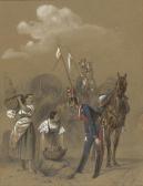 CHARLEMAGNE Adolphe The Apple Sellers CHARLEMAGNE Adolphe The Apple Sellers