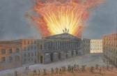 CHARLES GLASS 'teatro S Carlo Incendiato' CHARLES GLASS 'teatro S Carlo Incendiato'