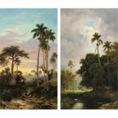 CHARTRAND Esteban, Philippe Two Cuban Landscapes CHARTRAND Esteban, Philippe Two Cuban Landscapes