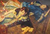CHEN YIFEI Two Reclining Beauties CHEN YIFEI Two Reclining Beauties
