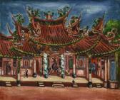 CHENG-PO CHEN In Front Of The Temple CHENG-PO CHEN In Front Of The Temple