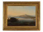 CHERNETSOV Nikanor Grigorevich Panoramic Scene From The Famous Volga Trip Of The Brothers CHERNETSOV Nikanor Grigorevich Panoramic Scene From The Famous Volga Trip Of The Brothers