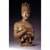 CHINARD Joseph A French Terracotta Bust Of Madame CHINARD Joseph A French Terracotta Bust Of Madame