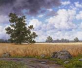 CHOULTSE Ivan Fedorovitch Broad Summer Landscape CHOULTSE Ivan Fedorovitch Broad Summer Landscape