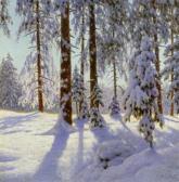CHOULTSE Ivan Fedorovitch Winter Landscape CHOULTSE Ivan Fedorovitch Winter Landscape