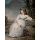CHRISTOHPER PACK A Portrait Of A Seated Young Girl CHRISTOHPER PACK A Portrait Of A Seated Young Girl