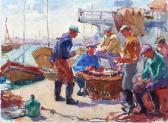 CIOCCHINI Cleto "trabajo En El Puerto". CIOCCHINI Cleto "trabajo En El Puerto".
