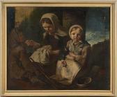 CIPPER Giacomo Francesco La Ravaudeuse Les Vendeurs De Coquillages CIPPER Giacomo Francesco La Ravaudeuse Les Vendeurs De Coquillages