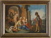 CIPPER IL TODESCHINI Giacomo Francesco Ländliche Szene CIPPER IL TODESCHINI Giacomo Francesco Ländliche Szene