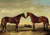 CLARK James III Pair Of Horses CLARK James III Pair Of Horses