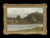 CLARK Octavius T. River Landscape CLARK Octavius T. River Landscape