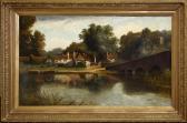 CLARK W View Of Sonning CLARK W View Of Sonning