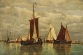 CLAYS Paul Jean Segelboote In Ruhigem Wasser CLAYS Paul Jean Segelboote In Ruhigem Wasser