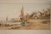 CLAYTON Joseph Hughes 'springtime Conway River' And 'ashore Cemaes Bay' CLAYTON Joseph Hughes 'springtime Conway River' And 'ashore Cemaes Bay'