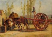 CLEENEWERCK Henry Riding The Hay Cart CLEENEWERCK Henry Riding The Hay Cart