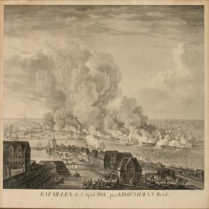 Johan Frederik Clemens - The Battle On Copenhagen Roadstead 