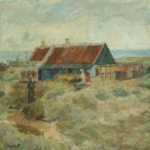 CLEMENT Gad Frederik The Blue House In Skagen CLEMENT Gad Frederik The Blue House In Skagen