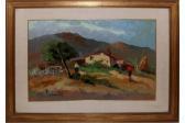 CLEMENTE Villy Paesaggio Con Figure CLEMENTE Villy Paesaggio Con Figure