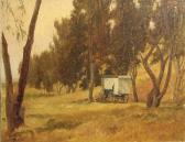 Clinton Conner Albert A Wagon Among A Grove Of Trees Clinton Conner Albert A Wagon Among A Grove Of Trees