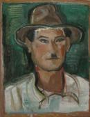 COJAN Aurel Portret De Bãrbat Cu Pãlãrie COJAN Aurel Portret De Bãrbat Cu Pãlãrie