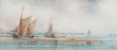 COLE Herbert A Pair Of Coastal Scenes With Vessels COLE Herbert A Pair Of Coastal Scenes With Vessels