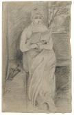 CONSTABLE John Study Of Susanna Hobson Reading A Book CONSTABLE John Study Of Susanna Hobson Reading A Book